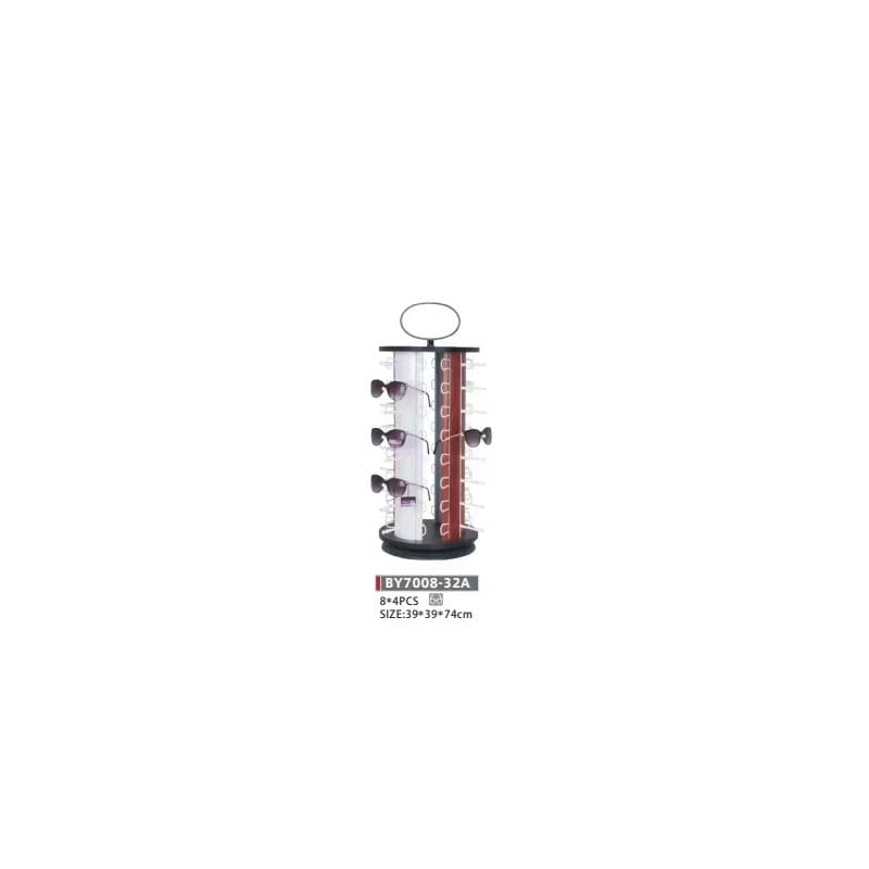 Floor-standing glasses display rack Floor-standing