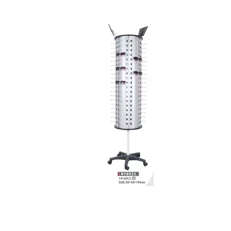 Floor-standing glasses display rack Floor-standing
