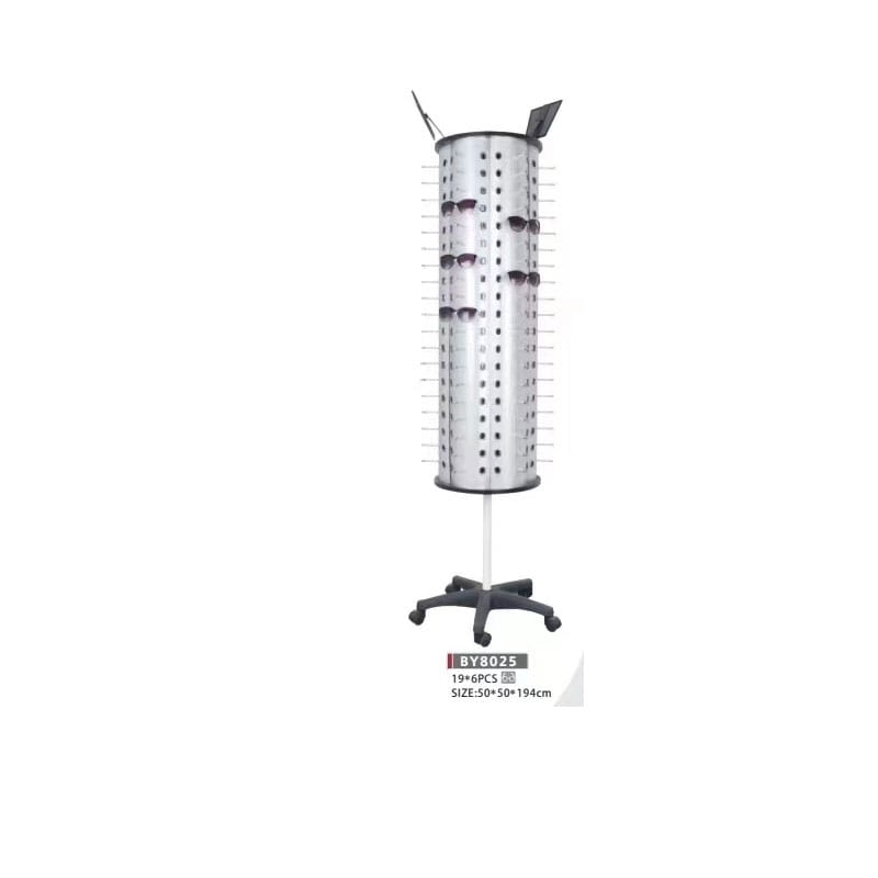 Floor-standing glasses display rack Floor-standing