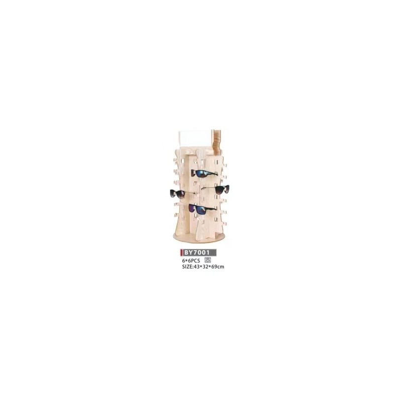 Floor-standing glasses display rack Floor-standing