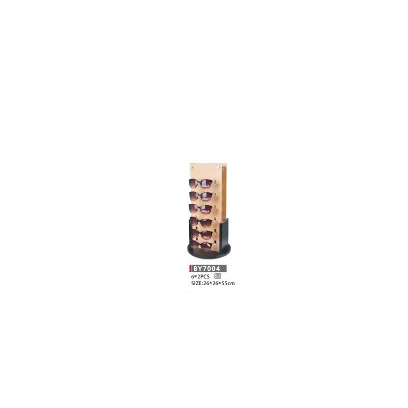 Floor-standing glasses display rack Floor-standing