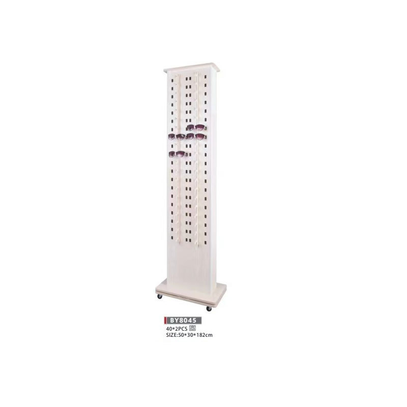 Floor-standing glasses display rack Floor-standing