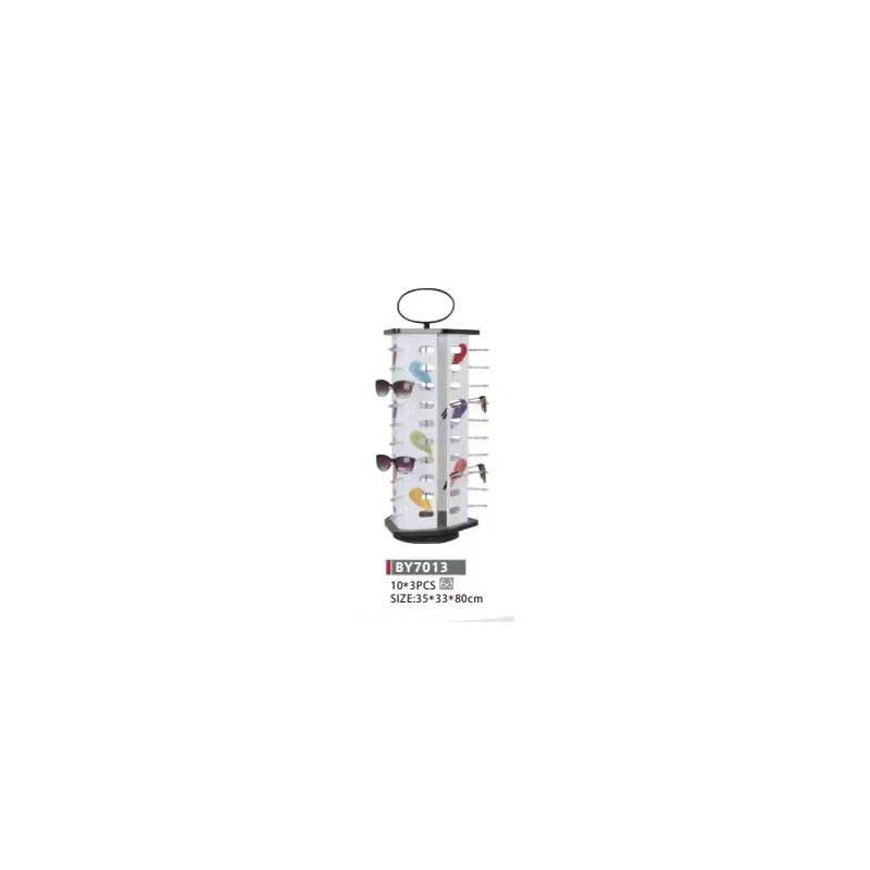 Floor-standing glasses display rack Floor-standing