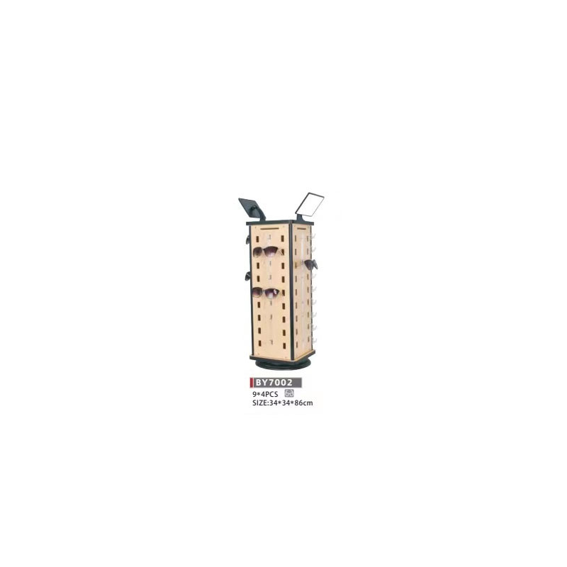 Floor-standing glasses display rack Floor-standing