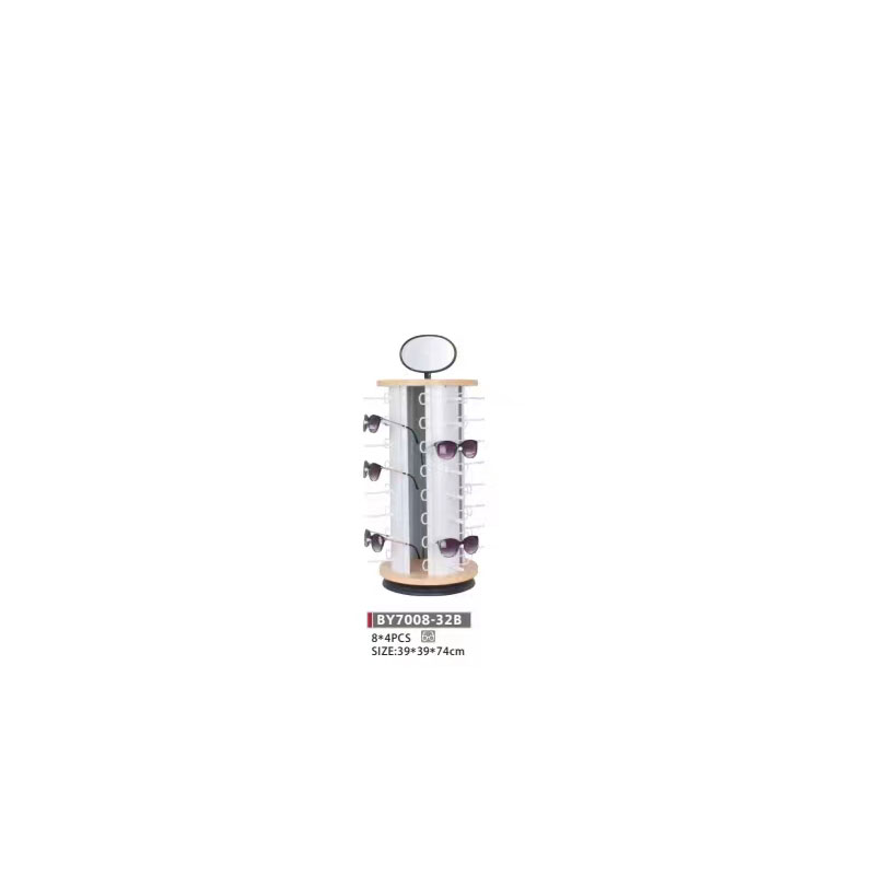 Floor-standing glasses display rack Floor-standing