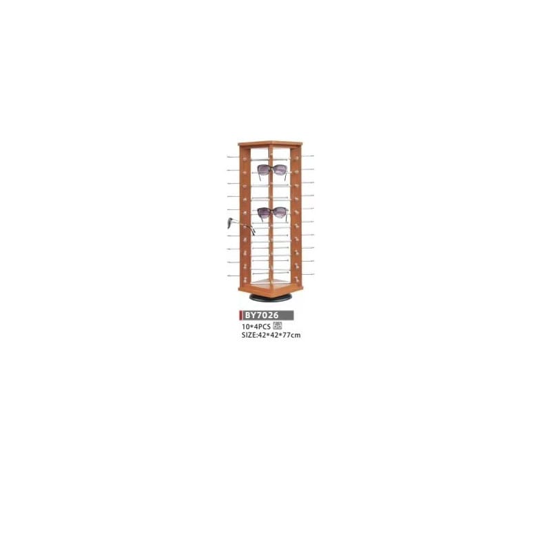 Floor-standing glasses display rack Floor-standing