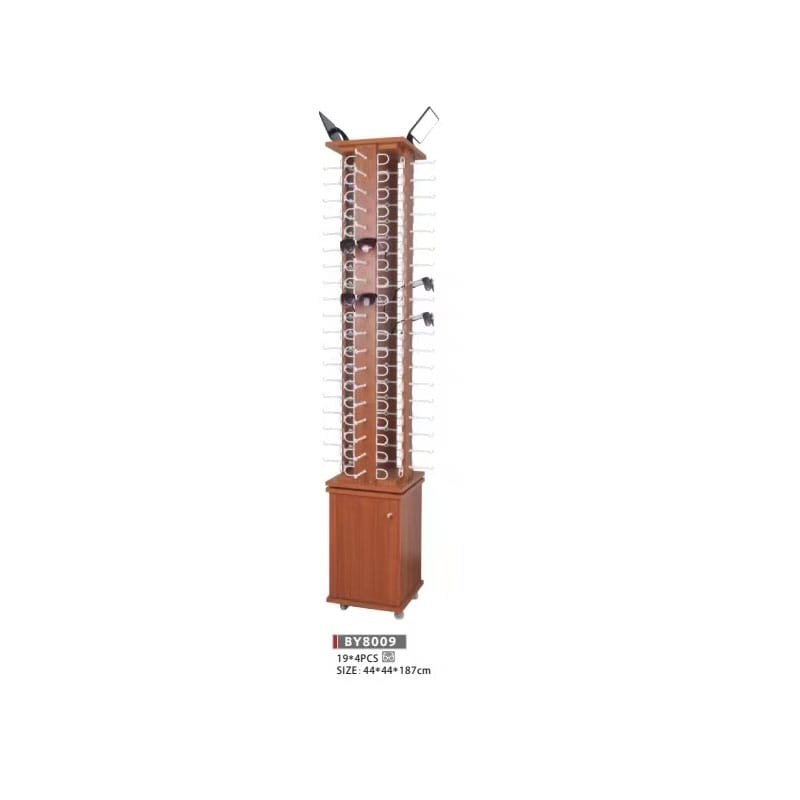Floor-standing glasses display rack Floor-standing