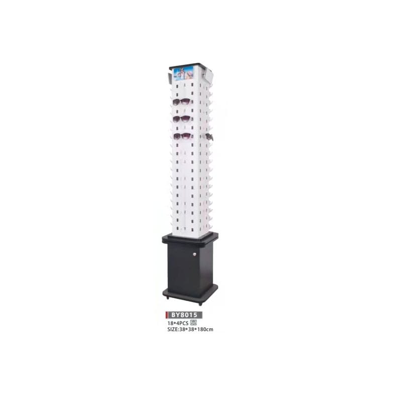 Floor-standing glasses display rack Floor-standing