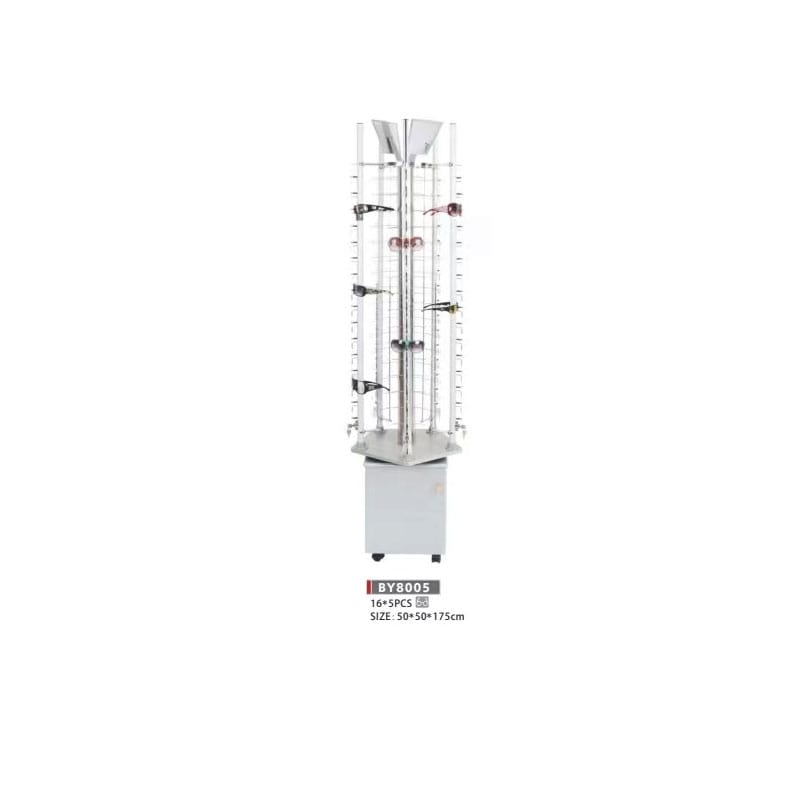 Floor-standing glasses display rack Floor-standing