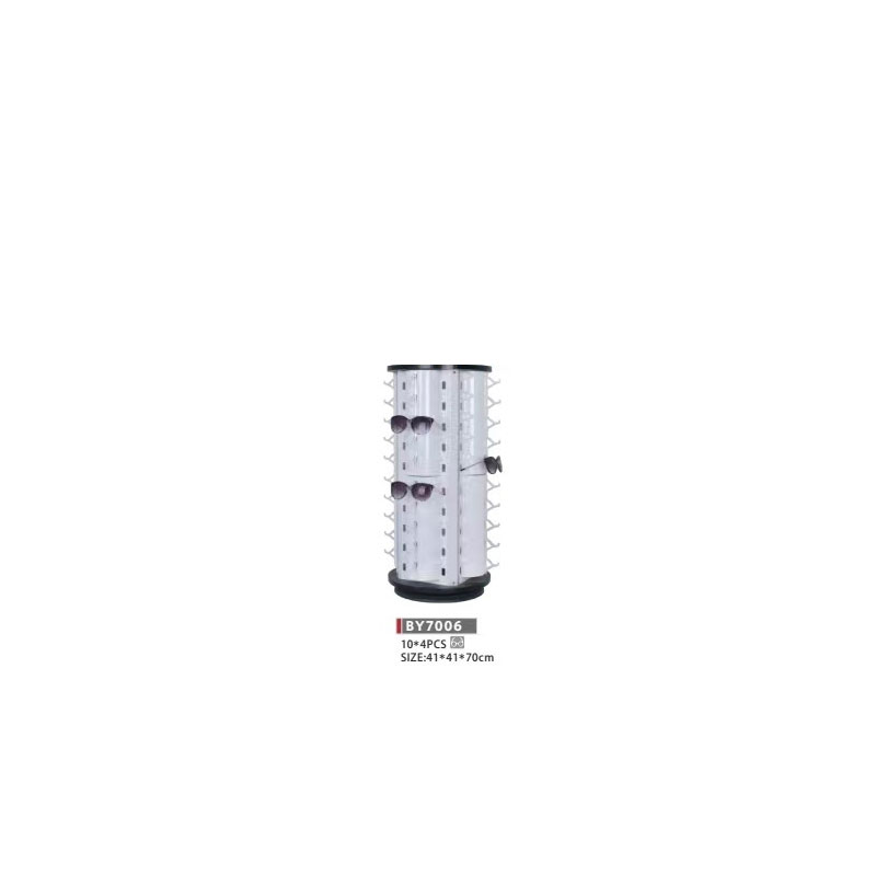 Floor-standing glasses display rack Floor-standing