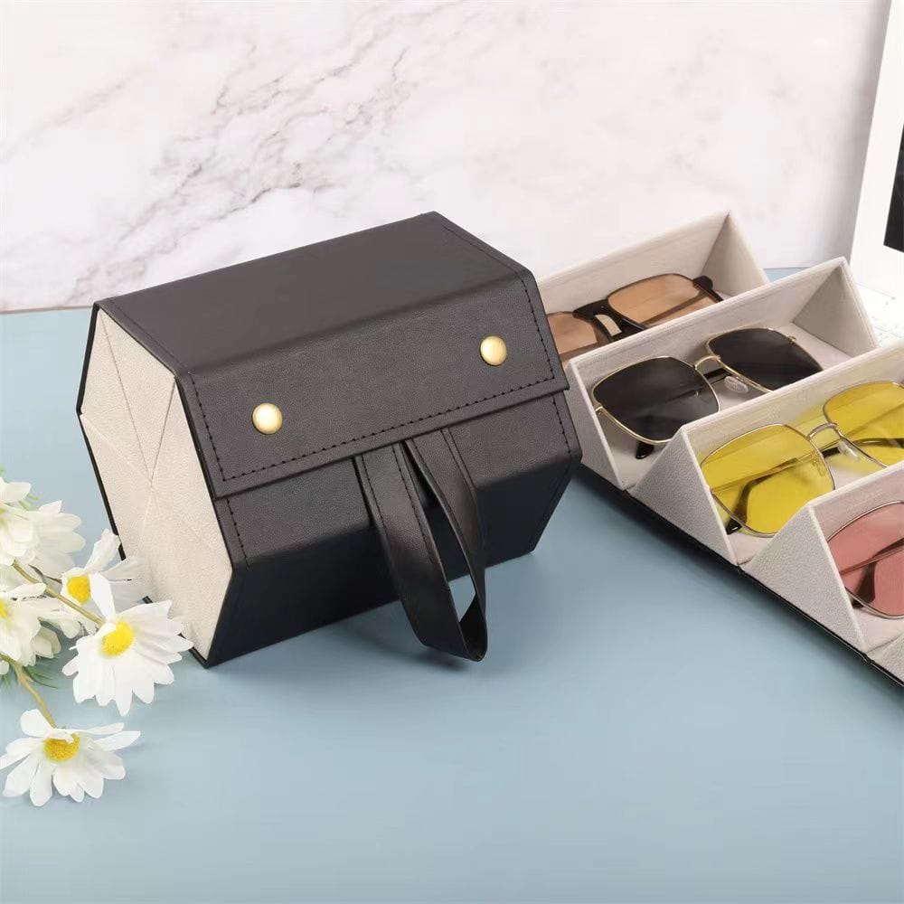 Glasses storage box