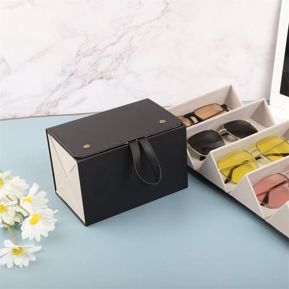 Glasses storage box