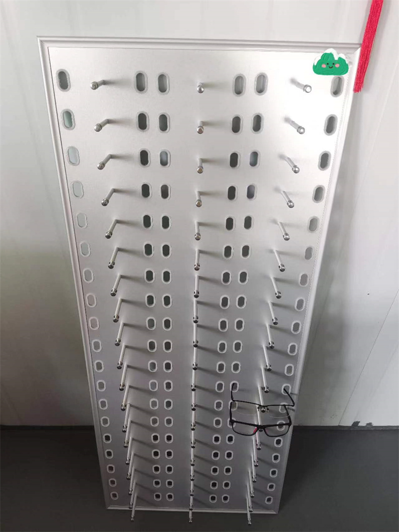 Aluminum-plastic panel display stand
