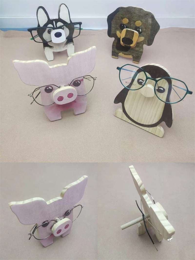 Cartoon glasses display stand