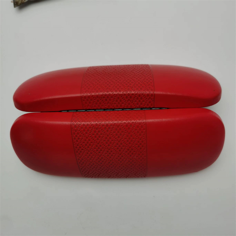 Cow print glasses case