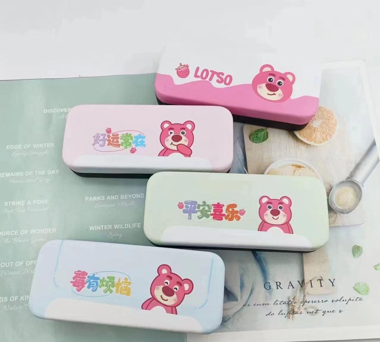 Iron Glasses  case