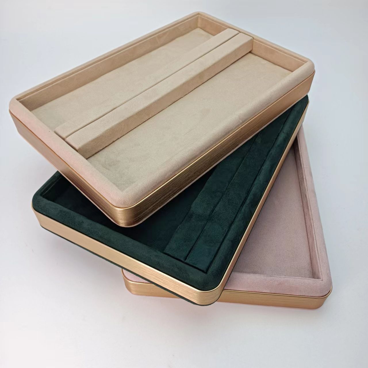 Glasses display tray