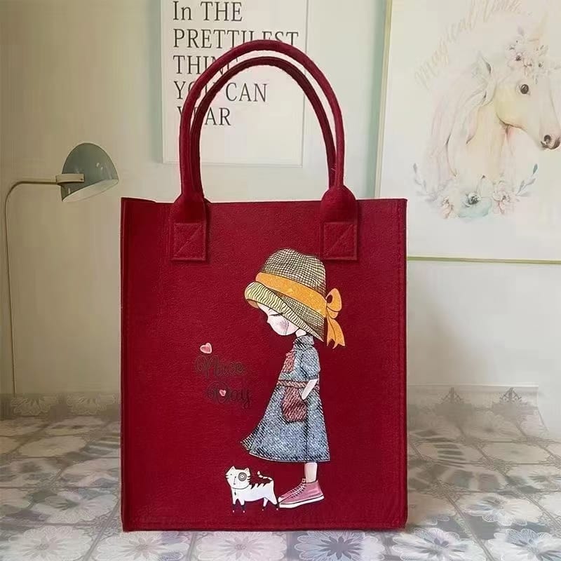 shopping bag（毛毯购物袋）