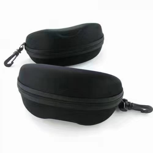Zipper glasses case