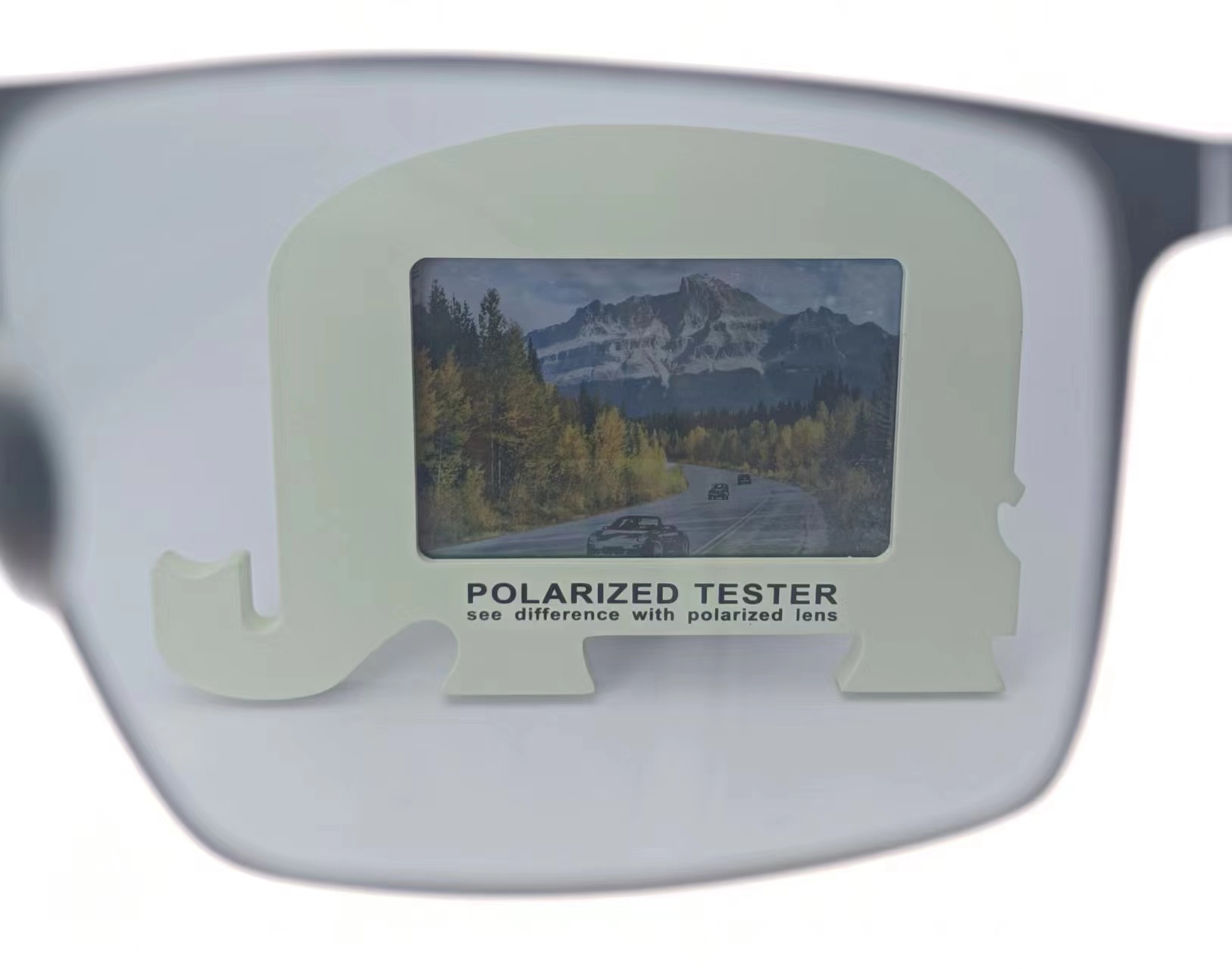 Polarizing test diagram