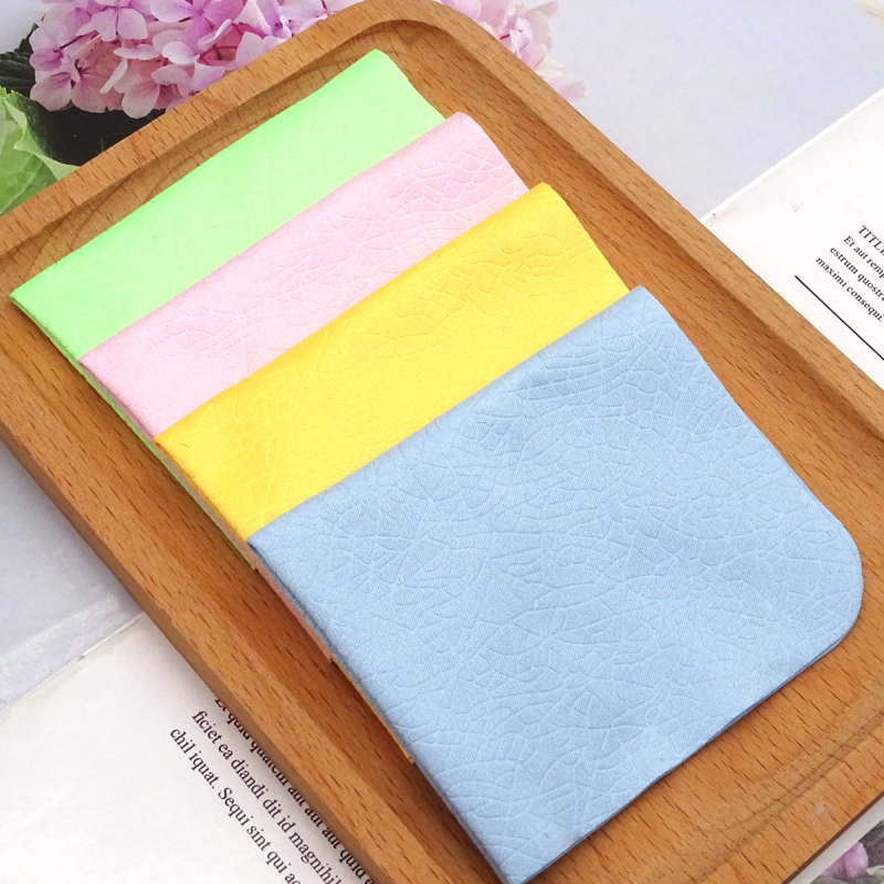 Microfiber Glasses cloth荔枝纹针一