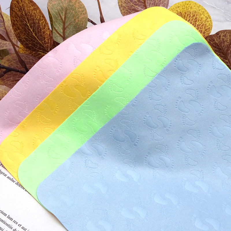Microfiber Glasses cloth脚纹针一