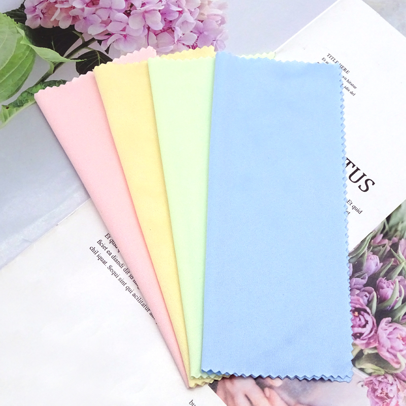 Microfiber Glasses cloth针一四色