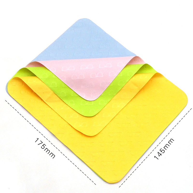 Microfiber Glasses cloth镜纹针一