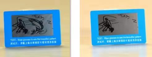 Polarizing test diagram