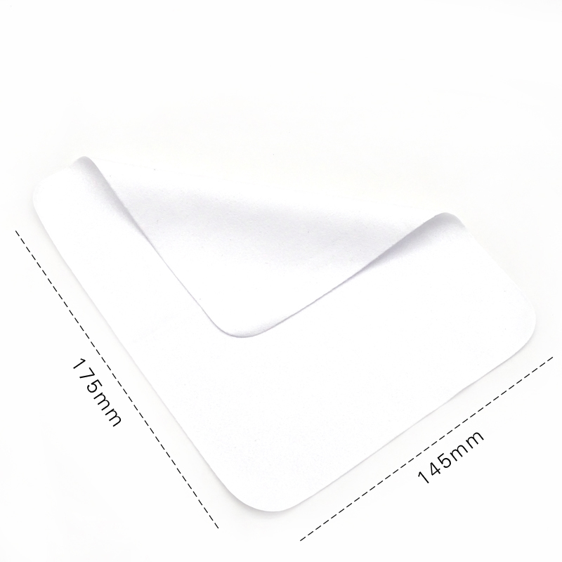 Microfiber Glasses cloth白色海岛丝
