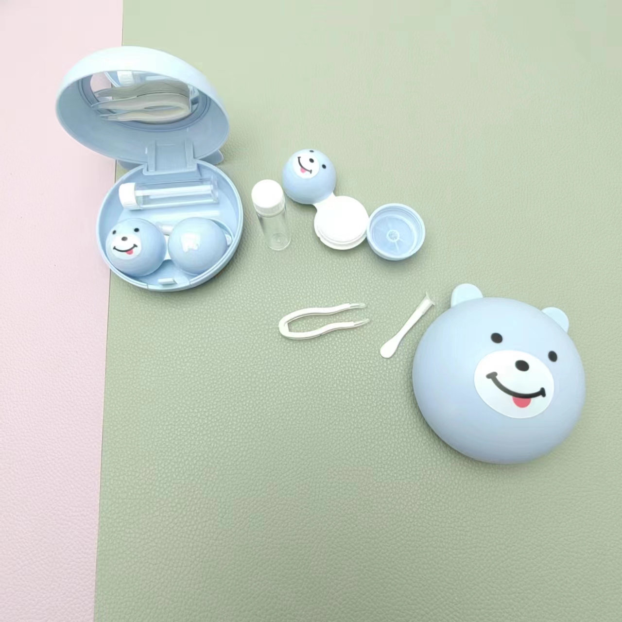 Contact lens case 小熊