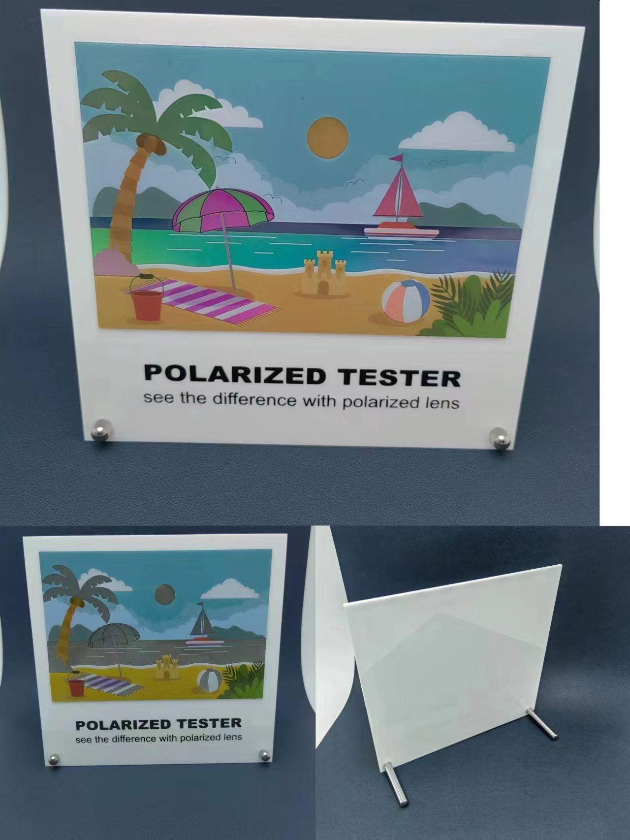 Polarizing test