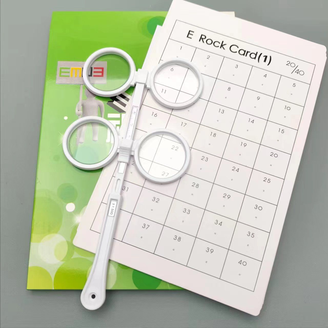 视力卡Test -card 0.5-400度
