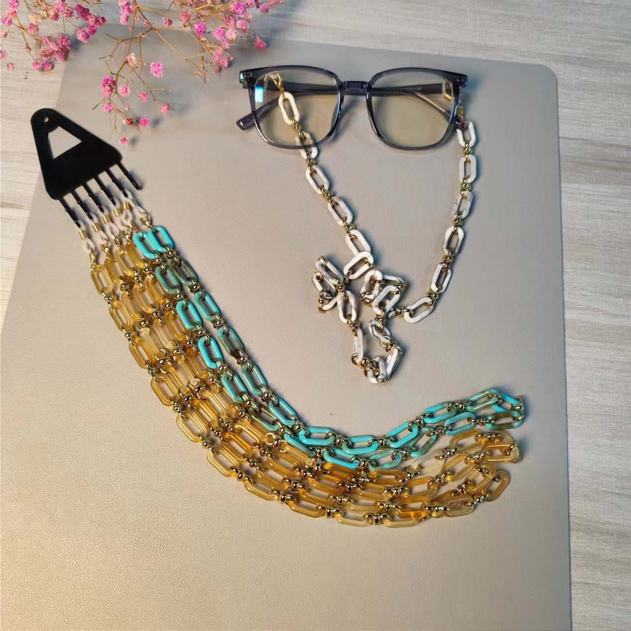 Glasses chain D008#