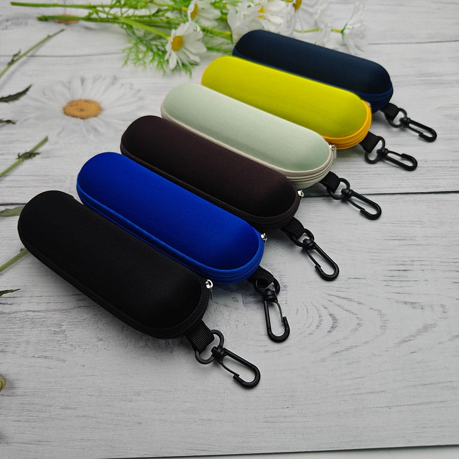 Zipper case 针织小圆桶
