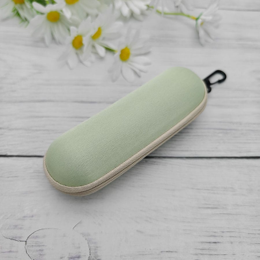 Zipper case 针织小圆桶