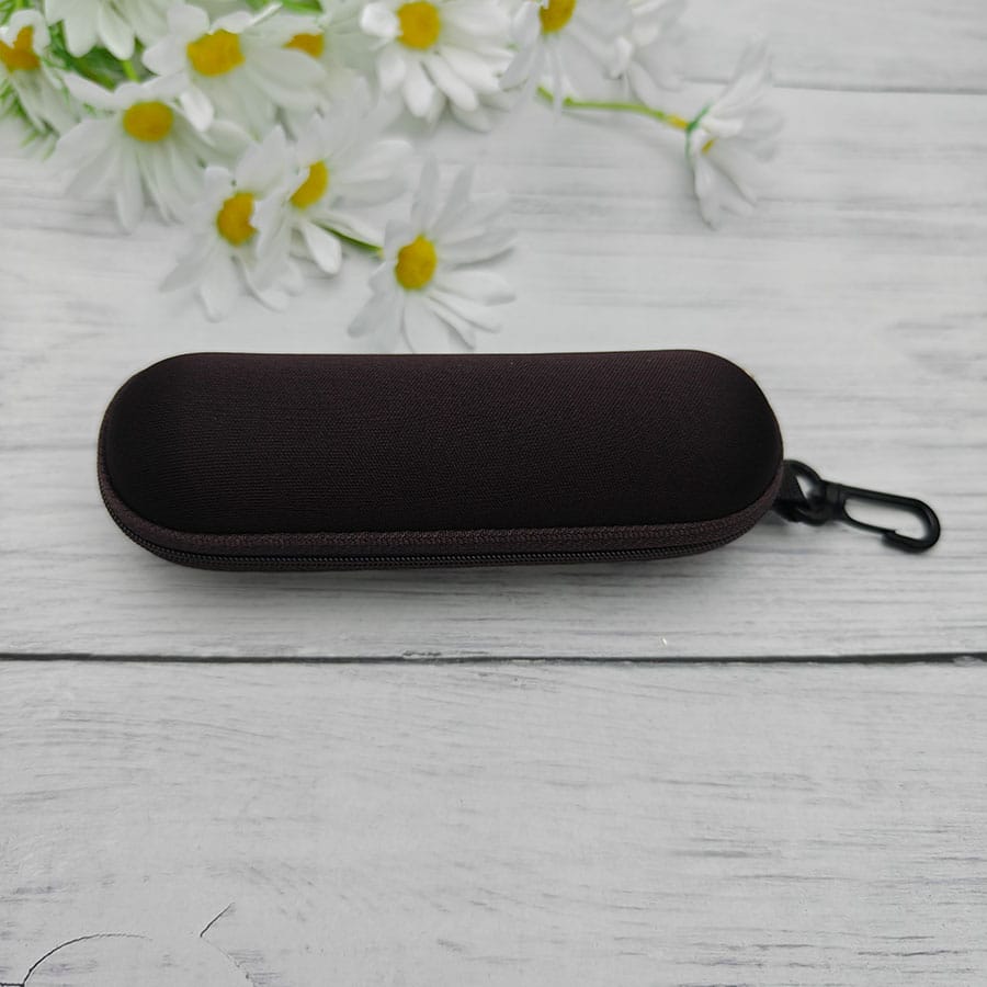 Zipper case 针织小圆桶