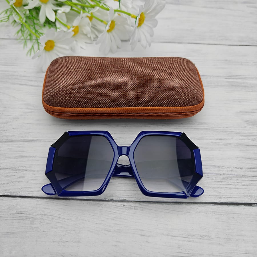 Zipper glasses case