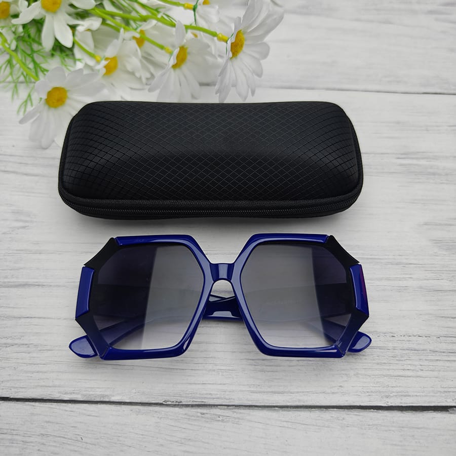 Zipper glasses case