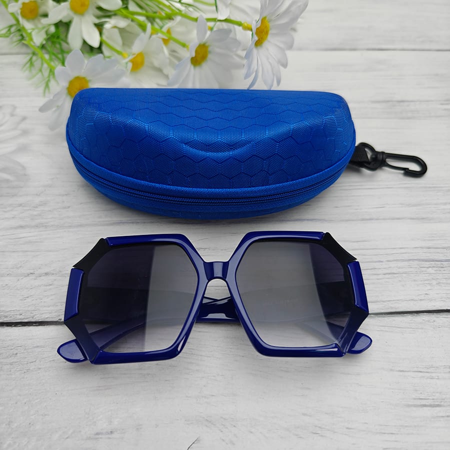 Zipper glasses case