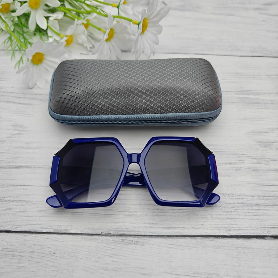 Zipper glasses case