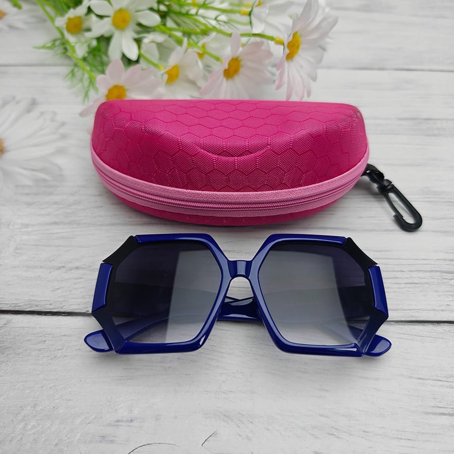 Zipper glasses case