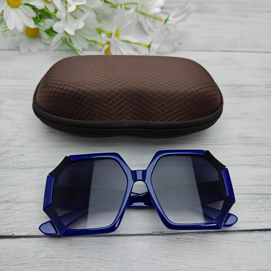 Zipper glasses case