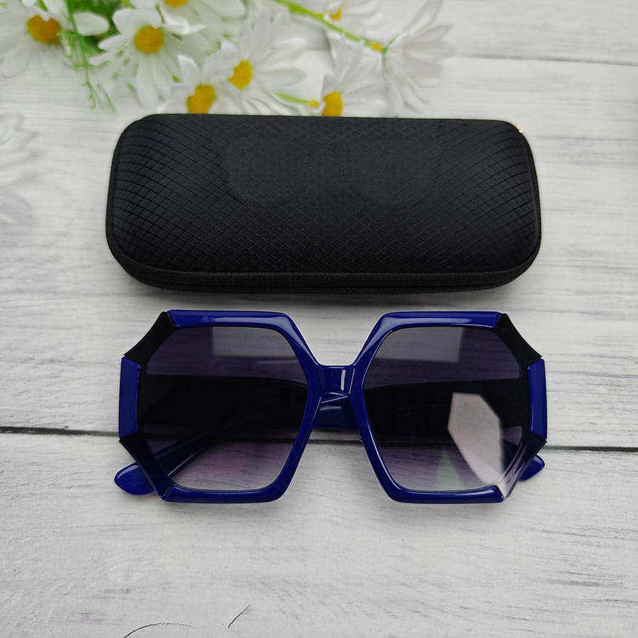 Zipper glasses case