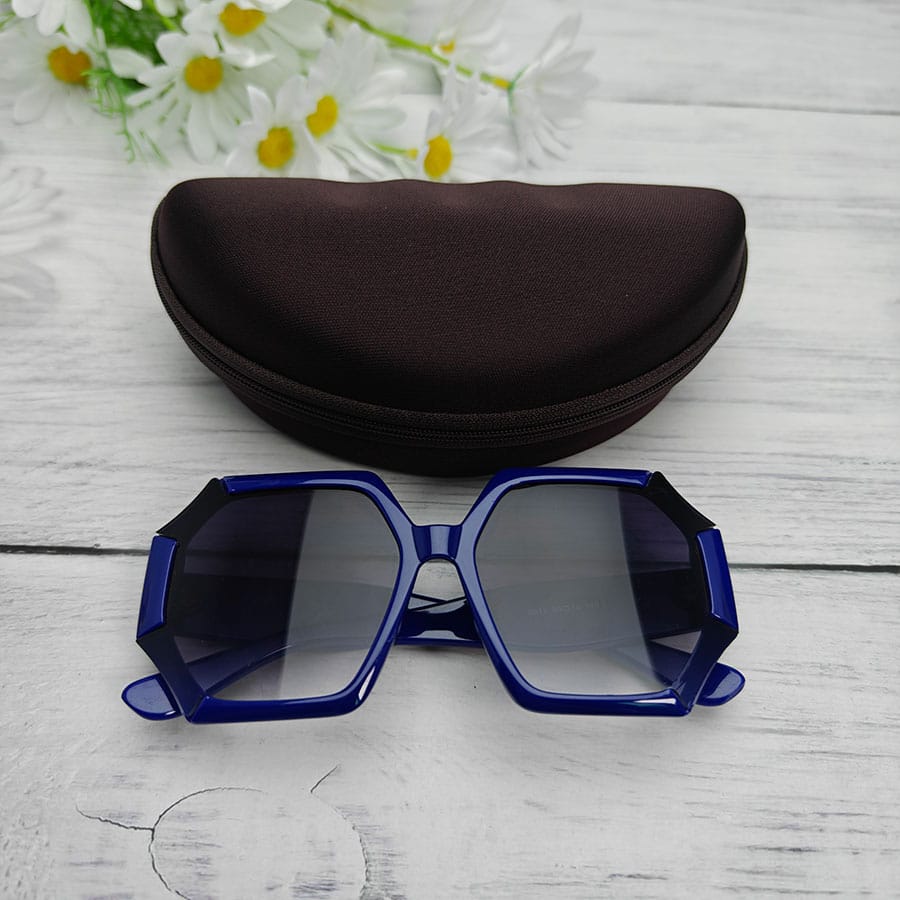 Zipper glasses case