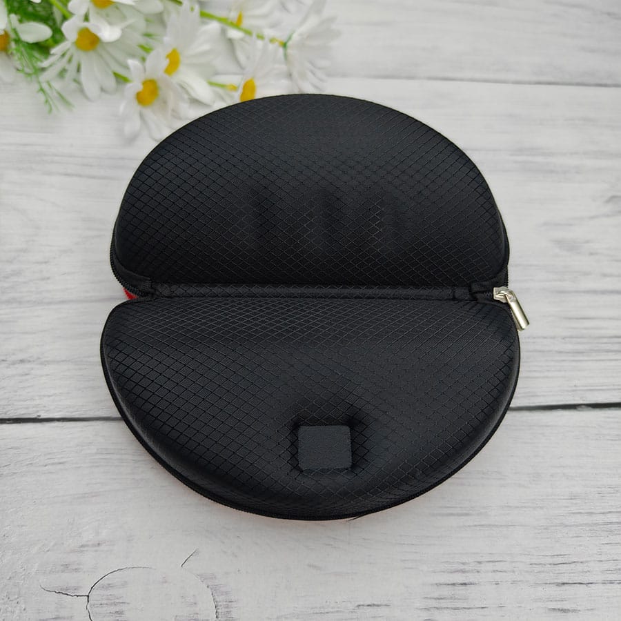 Zipper glasses case