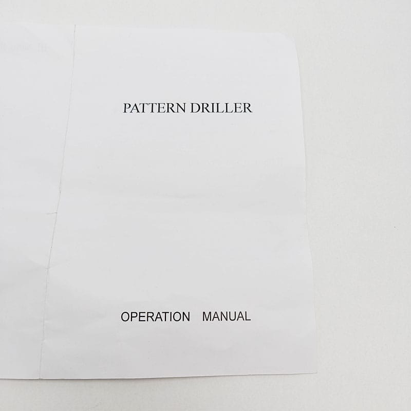Panttern driller 918C 撰孔机