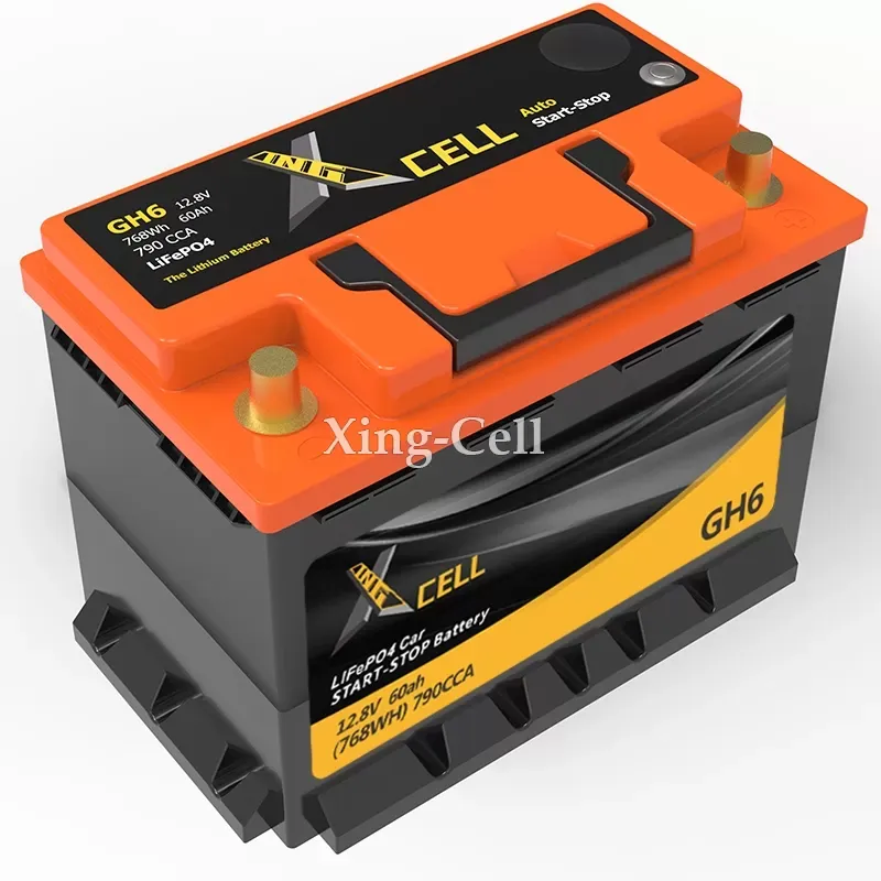  XingCell Batería de coche de iones de litio del grupo 94r GH7,  batería de audio del coche, batería automotriz LiFePO4 de 12V : Automotriz