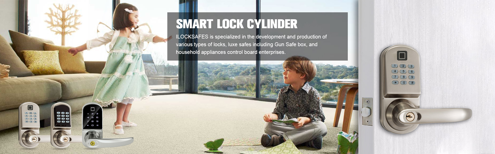 Smart lock safes