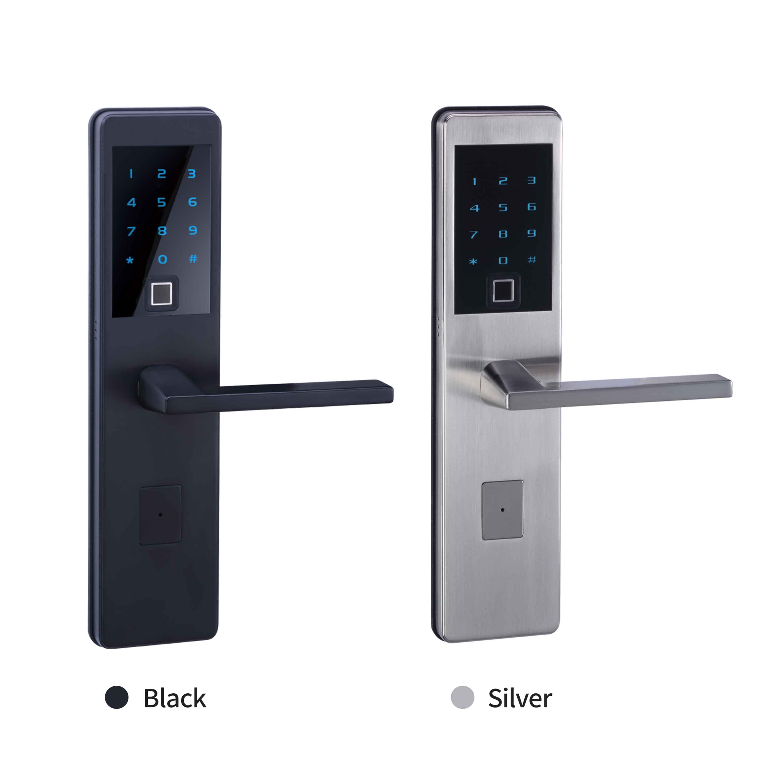 Keyless Door Lock With Bluetooth App Smart Fingerprint Smart Lock ttlock Door Pin Code Lock Password